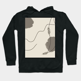 Minimal Line Art 002 Hoodie